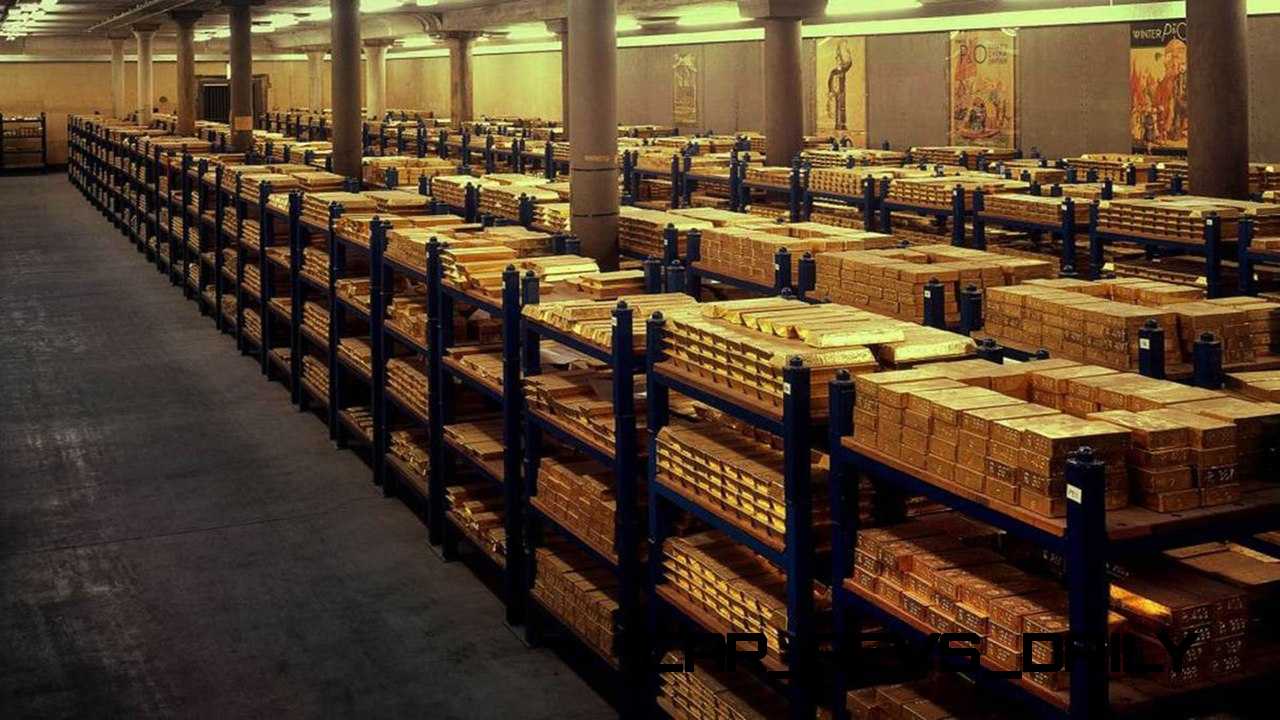 Hogyan néz ki 300 milliárd dollárnyi aranyrúd? - Befektetési aranytömb